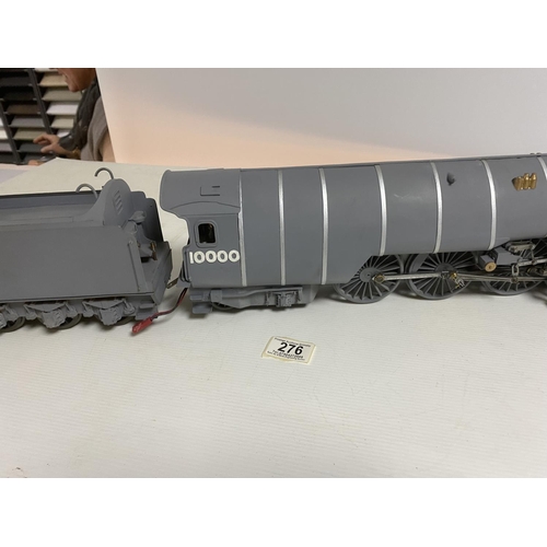 276 - GAUGE 1 HUSH HUSH LOCO HAND BUILT FROM BRASS THEN PAINTED EXTREMELY GOOD DETAIL VIEWING RECOMMENDED ... 