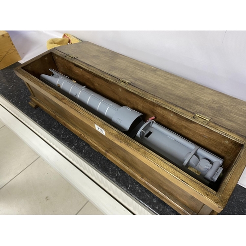 276 - GAUGE 1 HUSH HUSH LOCO HAND BUILT FROM BRASS THEN PAINTED EXTREMELY GOOD DETAIL VIEWING RECOMMENDED ... 