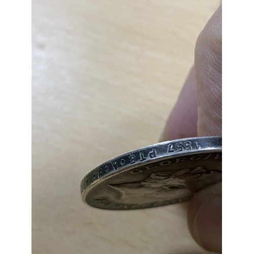 156 - 1X WW1 MEDAL NAMED TO 114576 PTE. A.J MARCH DURH L.1 & 2X MEDALS TO 1557 A.J MARCH 3/BN A.I.F & 1557... 