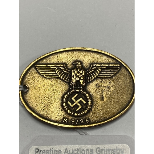 24 - GERMAN POLICE STAMP STATE GEHEIME