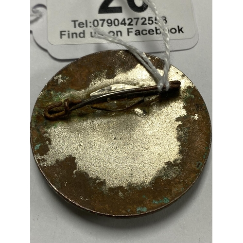 26 - GERMAN JAGERSCHAFT 50 YEAR MEMBERSHIP BADGE