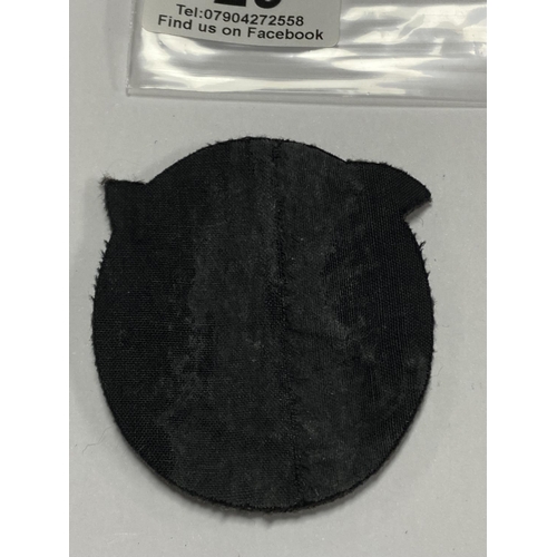 29 - GERMAN LUFTWAFFE PATCH POSSIBLY SILVER THREAD