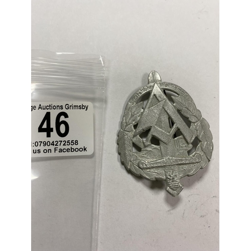 46 - GERMAN SPORTS S.A GRUPPE BADGE