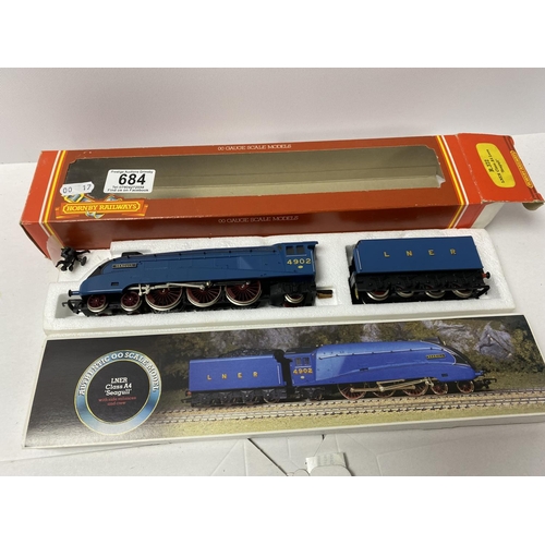 hornby R372 OO gauge seagull loco a/f