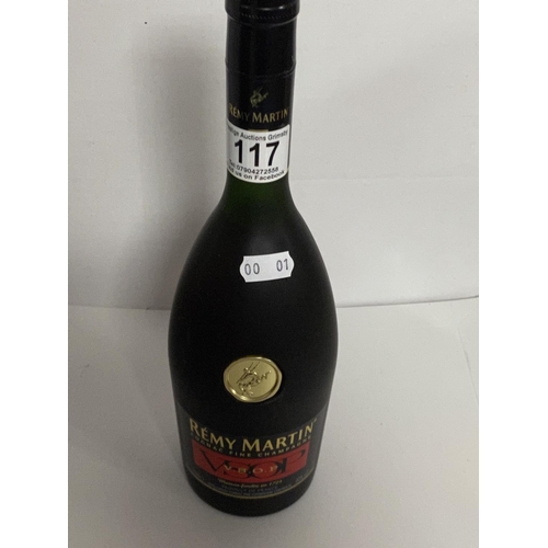 117 - REMY MARTIN VSOP COGNAC 40% 70CL