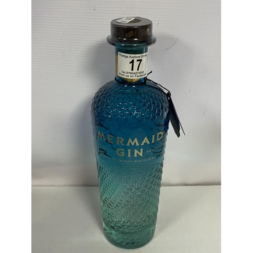 17 - MERMAID GIN 42% 70CL