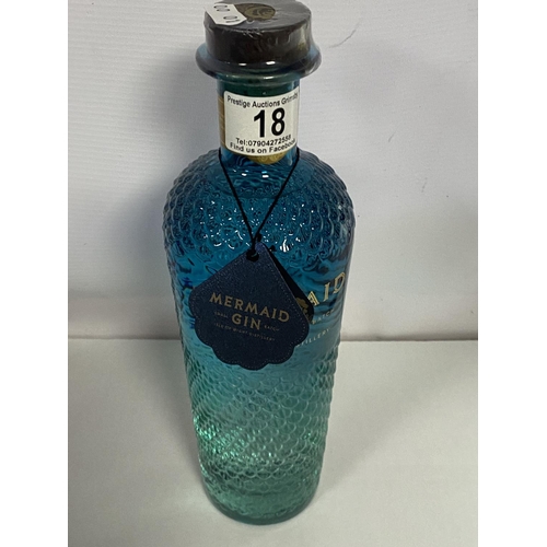 18 - MERMAID GIN 42% 70CL