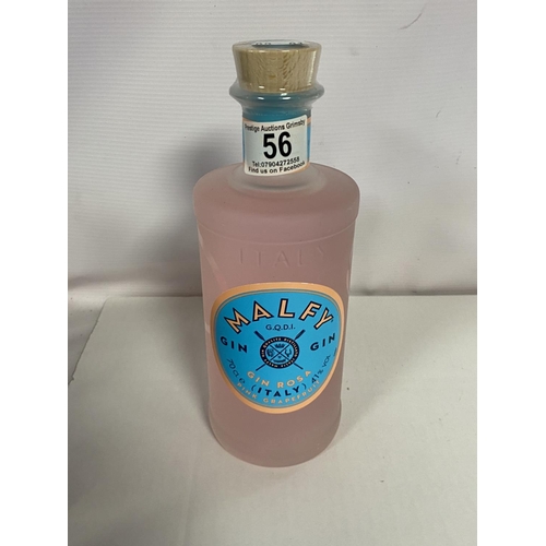 56 - MALFY PINK GRAPEFRUIT GIN 41% 70CL