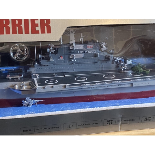 111 - RADIO CONTROLLED AIRCRAFT CARRIER 1/275 SCALE