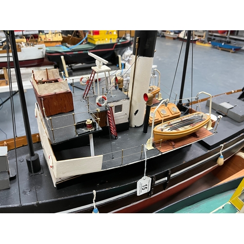 15 - MOTORIZED STEAM TUG 