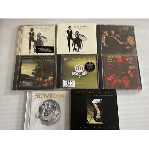 120 - 8 fleetwood mac cd albums