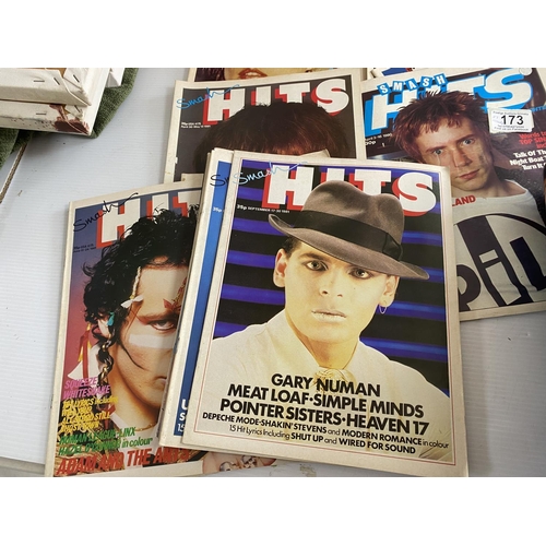 173 - 37 early issues of smash hits