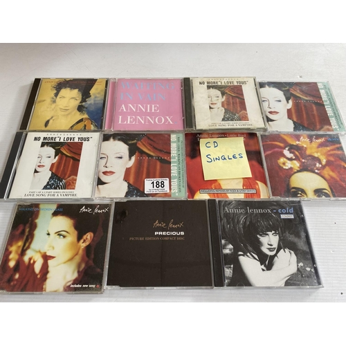 188 - 11 Annie Lennox cd singles