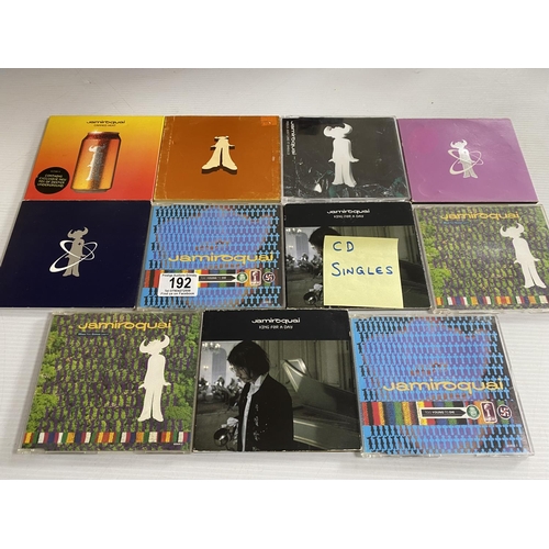 192 - 11 jamiroquai cd singles