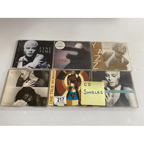 217 - 6 jazz cd singles