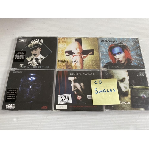 234 - 6 Marilyn mansun cd singles