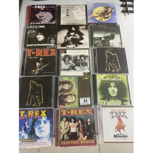 24 - 15 T. rex cd albums