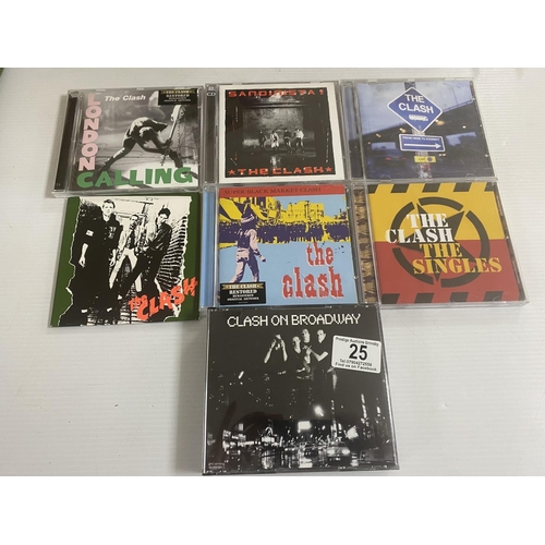 25 - 9 the clash cd albums