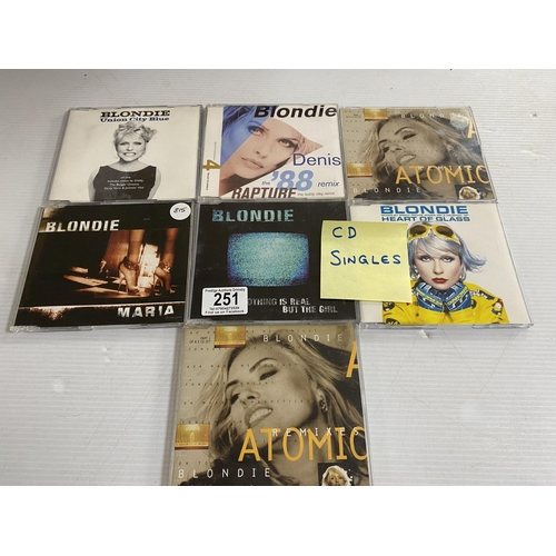 251 - 7 blondie cd singles