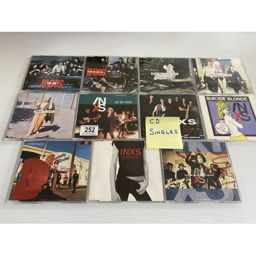 252 - 11 inxs cd singles