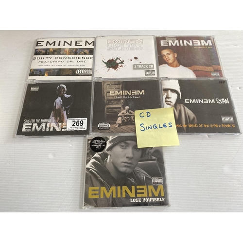 269 - 7 Eminem cd singles