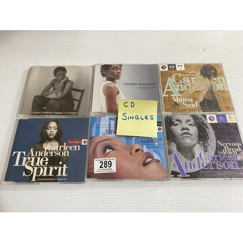 289 - 6 carline  Andersen cd singles