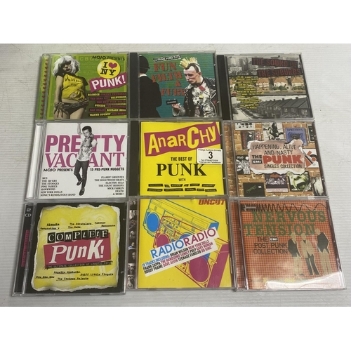 3 - 9 punk & new wave cd’s