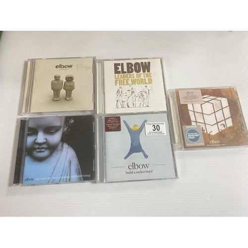 30 - 5 elbow cd albums