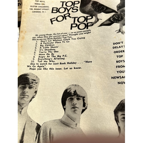 314 - Top boys magazine 1964 original