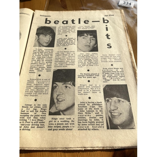 334 - Beatles original 1960’s beatleopedia