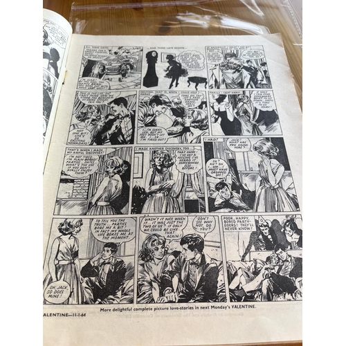 336 - Rare original 1964 valentine music comic