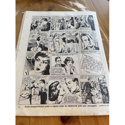 337 - Rare original 1964 Marilyn music comic Merseyside special