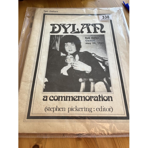 338 - Rare American Dylan  a commemoration