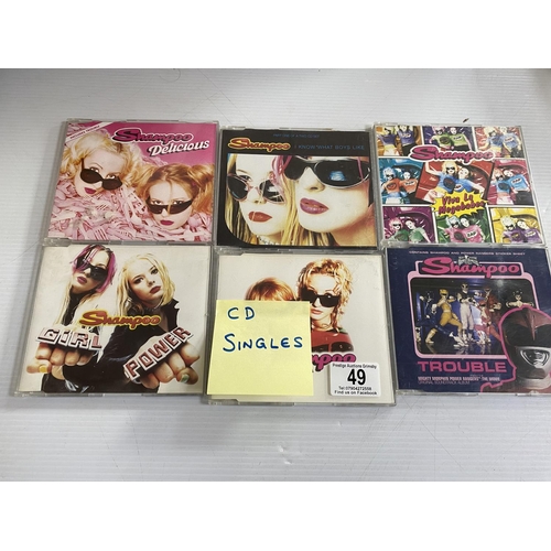 49 - 6 shampoo cd singles