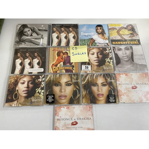 59 - 13 Beyoncé cd singles