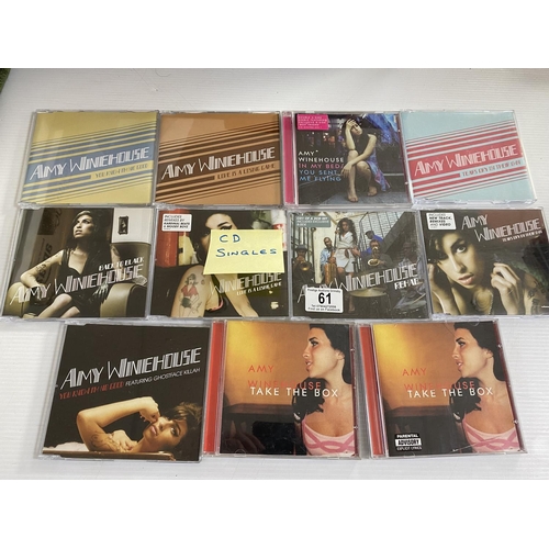 61 - 11 Amy winehouse cd singles