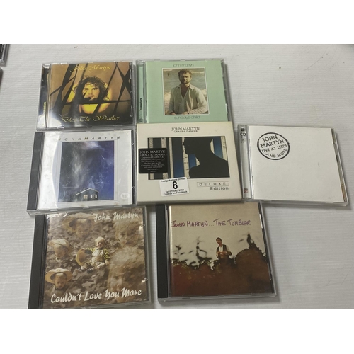 8 - 7 john Martin cd’s