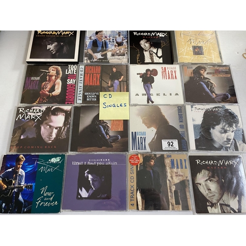 92 - 16 Richard Marx cd singles