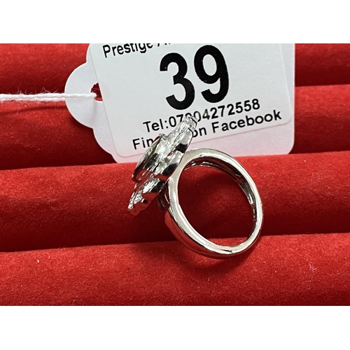 39 - STERLING SILVER RING SIZE N.5