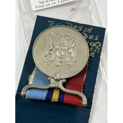 141 - RHODESIAN GENERAL SERVICE MEDAL NAMED TO 15632 CONST. NGAVAITE