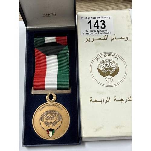 143 - LIBERATION OF KUWAIT MEDAL