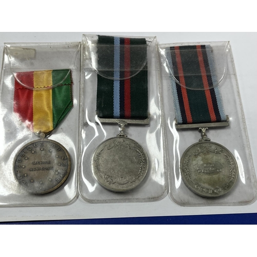 154 - 3 ASSORTED FOREIGN MEDALS