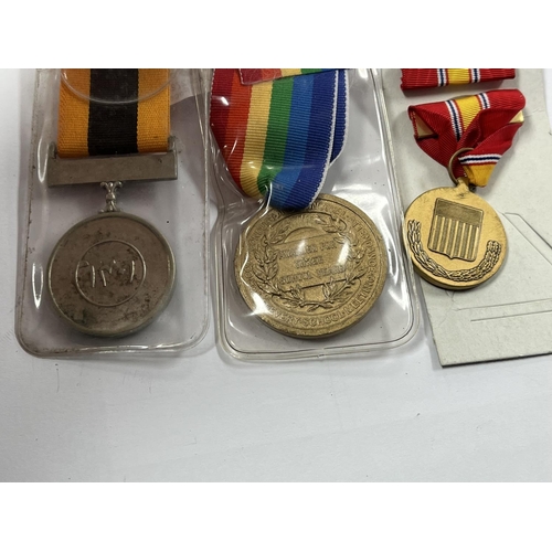 159 - 3 ASSORTED MEDALS & MEDALLIONS