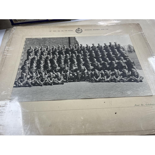 204 - ASSORTED MILITARY GROUP PHOTOGRAPHS