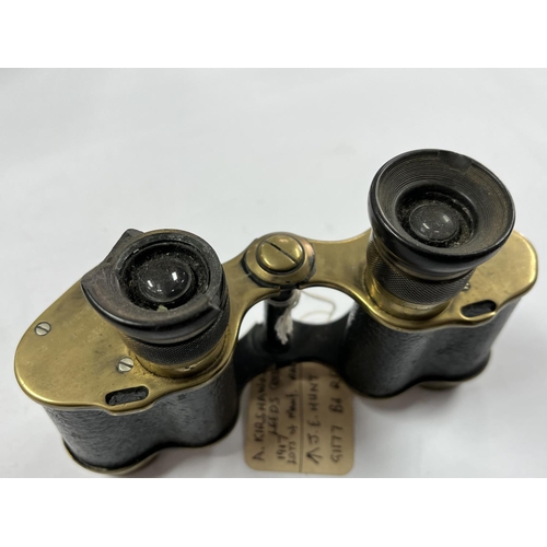 206 - VINATGE MILITARY BINOCULARS A/F