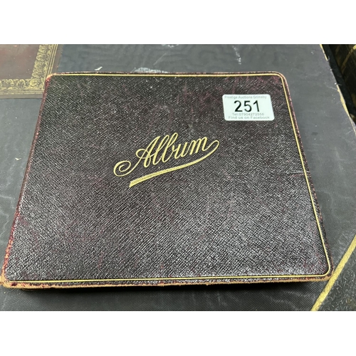 251 - AUTOGRAPH ALBUM ETC.