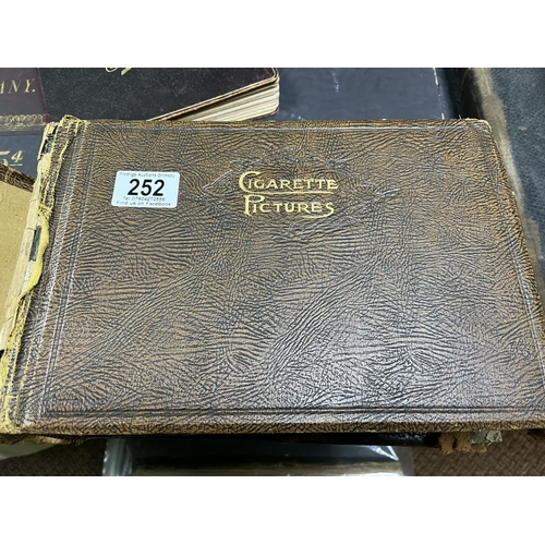 252 - LARGE CIGARETTE CARD ALBUM