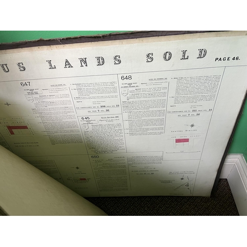 267 - NORTH EASTERN RAILWAY PLANS OF SURPLUS LAND SOLD IN THE COUNTIES OF NORTHUMBERLAND, DURHAM, WEST MAR... 