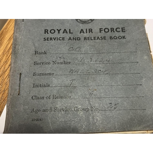 4 - WW2 GROUP WITH RAF BOOK