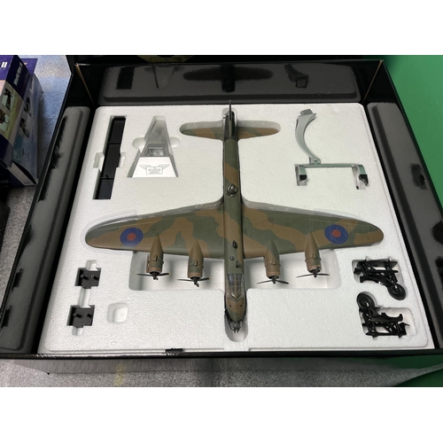 451 - CORGI AA39501 SHORT STIRLING MKI 1/72 SCALE HAS BEEN DISPLAYED